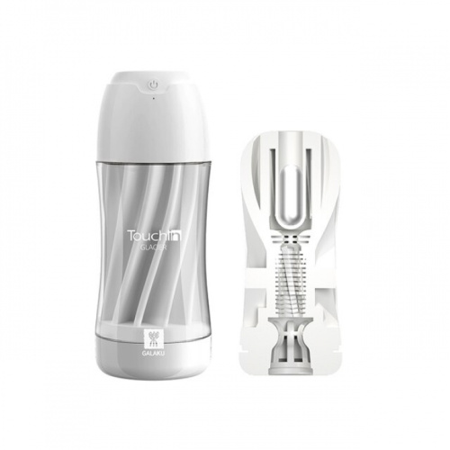 Мастурбатор с вибрацией "Glacier", Белый