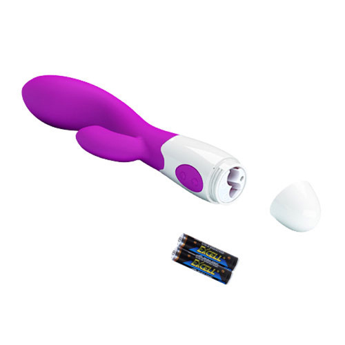 Вагинально-клиторальный вибромассажер Brighty, фуксия фото 6