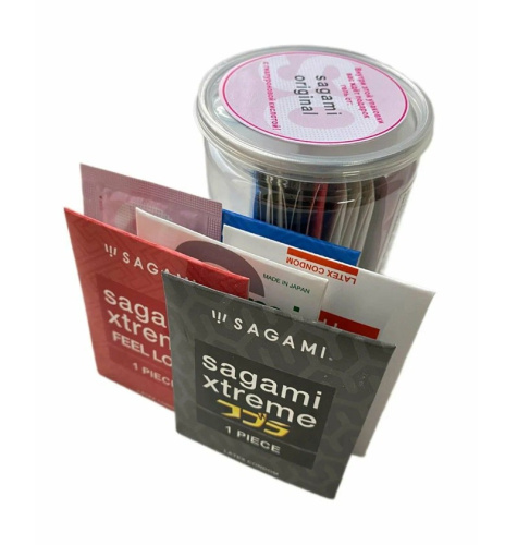 Презервативы Sagami Xtreme WEEKLY SET 8 шт
