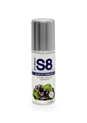Вкусовой лубрикант Черная смородина S8 WB Flavored Lube 125 мл