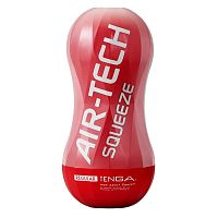 Tenga Мастурбатор Air-Tech Squeeze Regular (ATS-001R), красный