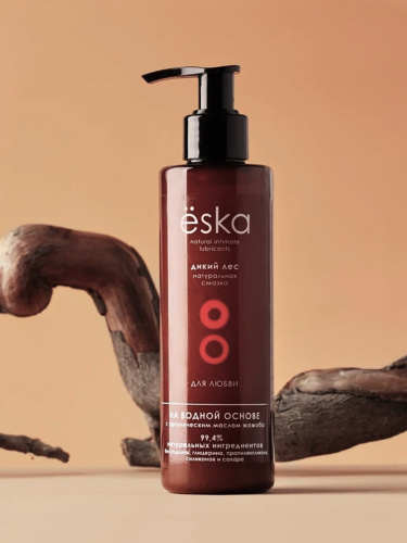 Смазка «Eska Дикий лес» с маслом жожоба для анального секса фото 5