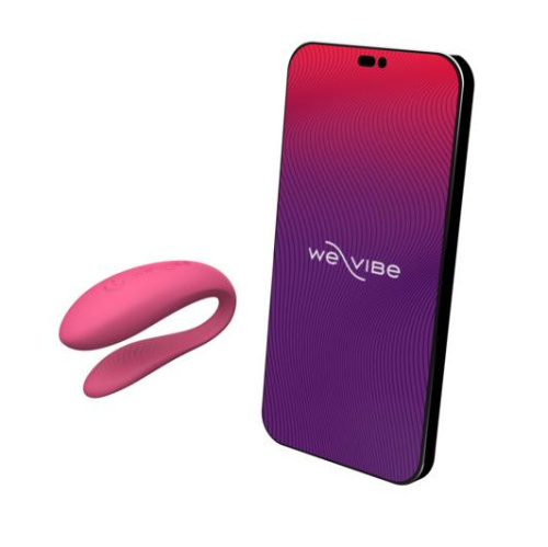 Вибратор для пар We-Vibe Sync Lite розовый фото 7