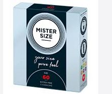 Презервативы MISTER SIZE 60,  3 шт