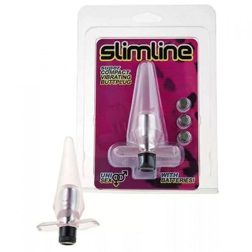 Анальная пробка с вибрацией дымчатая фото 2