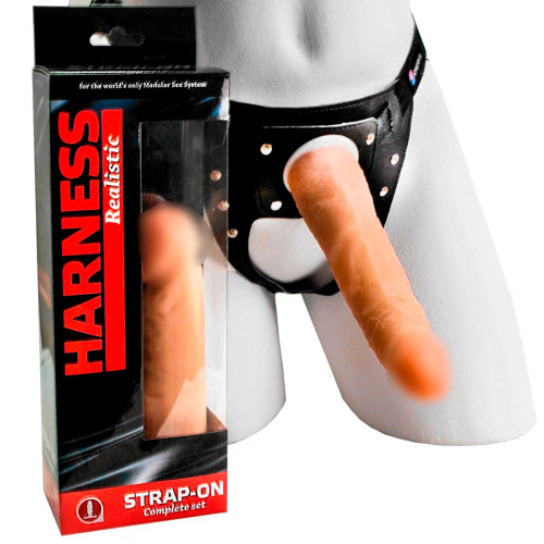 Фаллоимитатор с поясом "Harness" 280703 RU фото 2