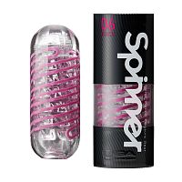 Tenga SPINNER Мастурбатор Brick (SPN-006), бесцветный/розовый