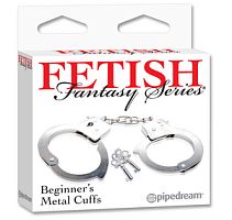 3800-00 PD / Наручники металлические Beginner's Metal Cuffs