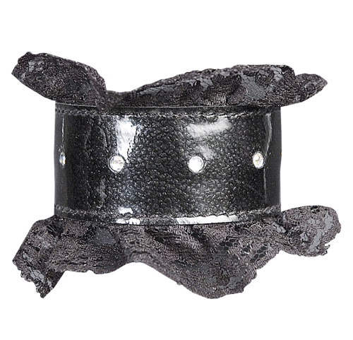 Запястник "Готика-5", подшитый, черный 