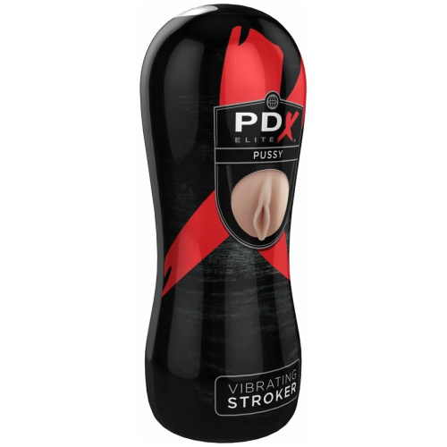 Мастурбатор в виде вагины PDX Elite Vibrating Pussy Stroker фото 3