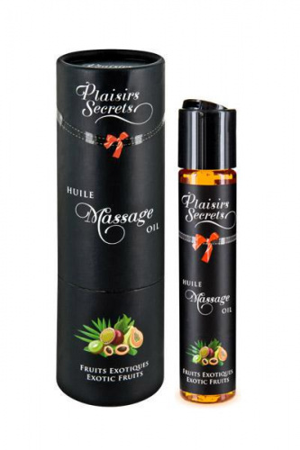 Plaisir Secret Массажное масло Huile Massage Oil Exotic Fruits, 59 мл