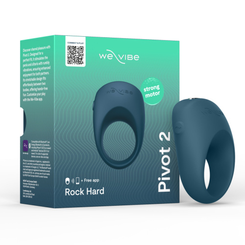Эрекционное кольцо We-Vibe Pivot 2 с вибрацией фото 2