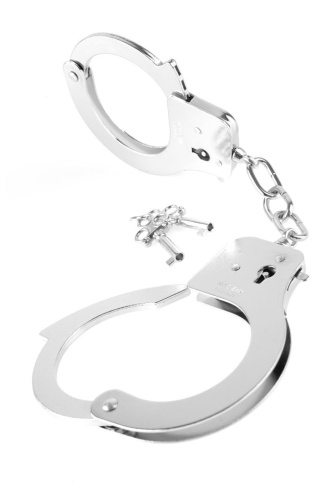 3801-26 PD / Наручники металлические Designer Metal Handcuffs фото 4