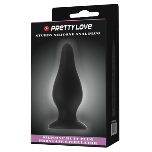 BI-014460 / PrettyLove Sturdy Anal Plug Анальная пробка среднего размера фото 3