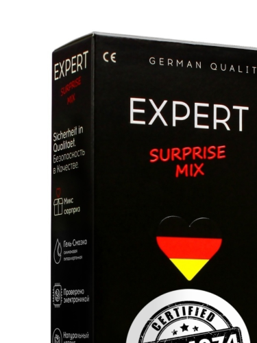 Презервативы ! EXPERT Surprise Mix Germany 12 шт., микс