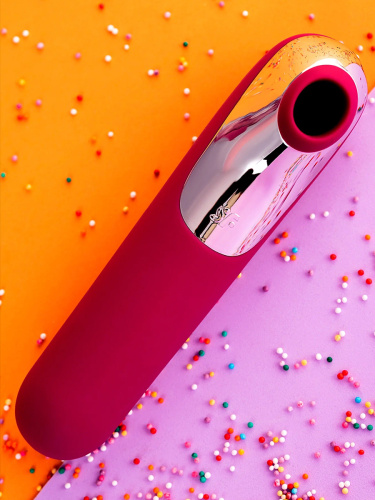 Satisfyer Стимулятор клитора вакуум-волновой Dual Love J2018-99, красный фото 7