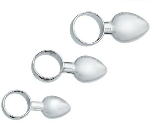 Набор анальных мини  втулок Silver, 157RY