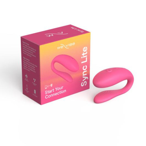 Вибратор для пар We-Vibe Sync Lite розовый фото 2