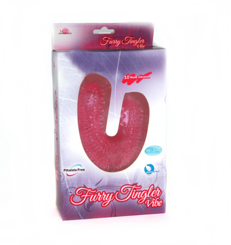 Вибромассажер 10 режимов вибрации, цвет розовый