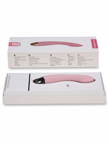 SVAKOM Вибратор силиконовый Amy 17 см, pale pink фото 9
