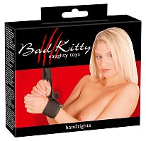 Фиксация для рук с привязью Bad Kitty Handtights