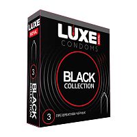 Презервативы LUXE ROYAL Black Collection 3шт