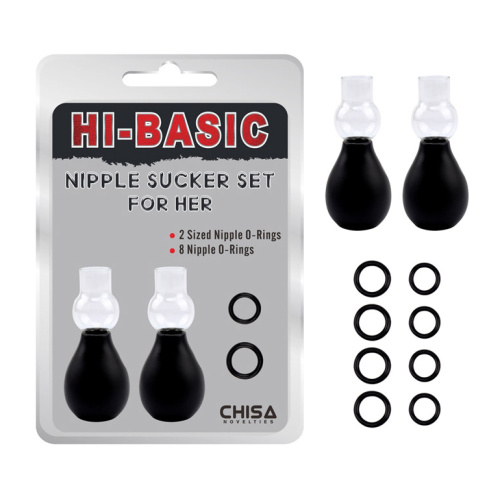 Вакуумные зажимы на соски Hi Basic фото 2