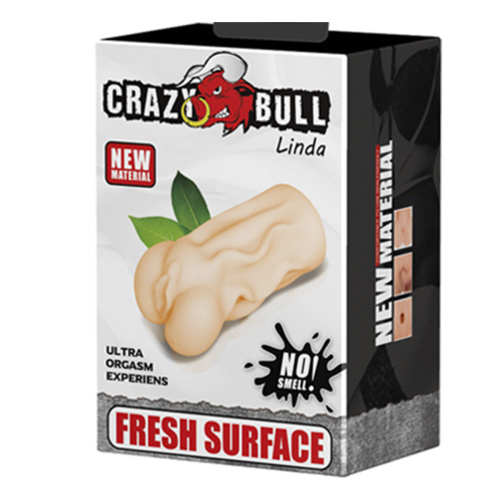 Мастурбатор вагина рельефом Crazy Bull Linda 009155U фото 4
