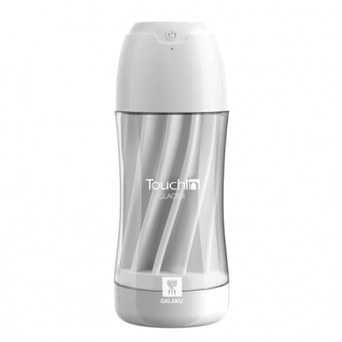 Мастурбатор с вибрацией "Glacier", Белый фото 2