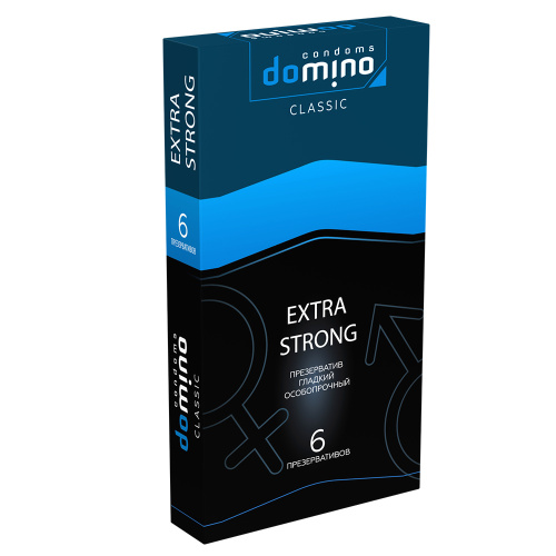 Презервативы DOMINO CLASSIC Extra Strong 6 шт