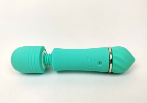 МИНИ ВИБРОМАССАЖЕР QIQI бирюзовый фото 4