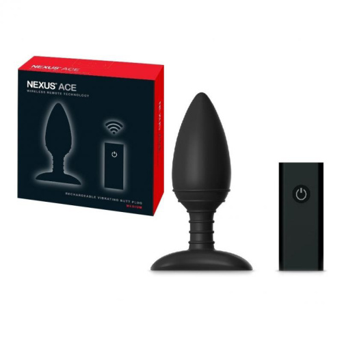 Анальная вибровтулка "Nexus-Ace", черная 274220745 фото 2