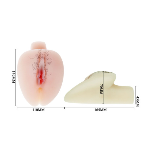BM-009096 / Вагина с лобковыми волосами, с вибрацией фото 4