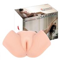 Samanda, мастурбатор 3D вагина,анус полуторс, без вибрации