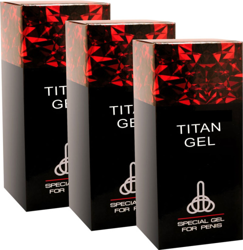 Интимный гель-лубрикант TITAN GEL для мужчин 