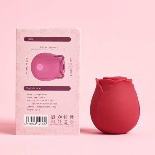 СИЛИКОНОВАЯ РОЗА Midnight SHD-D3605 фото 7