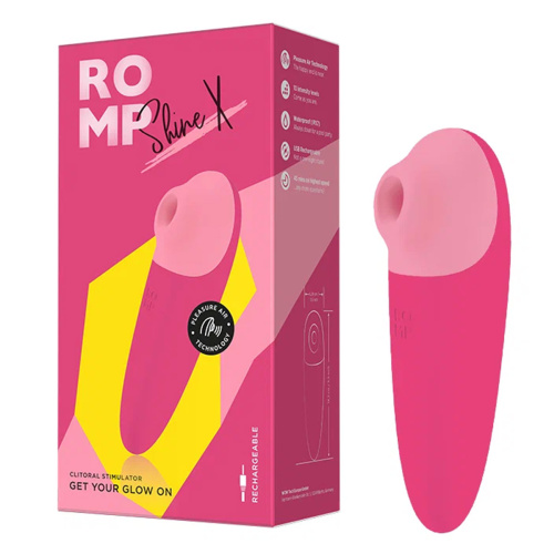 Бесконтактный клиторальный стимулятор Romp Shine X фото 5
