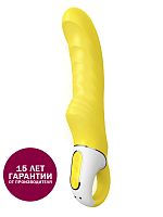 Satisfyer Вибратор силиконовый Yummy Sunshine 22.5 см, желтый