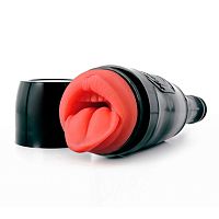 Мастурбатор алый ротик в тубе Тройное удовольствие