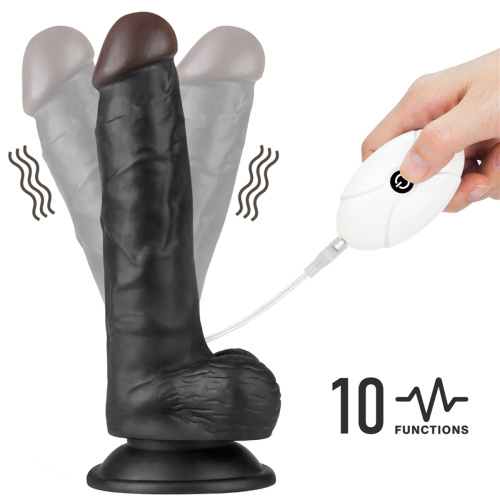 Страпон Vibrating Easy Strapon Set 7.5' Черный 715127 LV фото 6