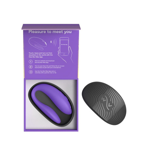 Вибратор для пар We-Vibe Sync Go светло-фиолетовый SNSY5SG4 фото 7