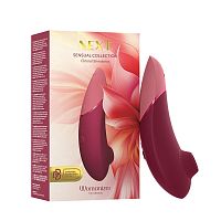 Бесконтактный клиторальный стимулятор Womanizer Next бордовый