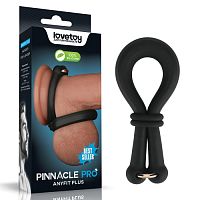 Эрекционное кольцо Pinnacle Pro Anyfit Plus (черный) 443032 LV
