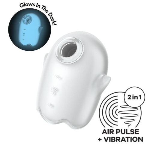 GLOWING GHOST CLITORIS SUCKER СВЕТИТСЯ В ТЕМНОТЕ