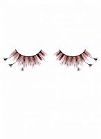 Ресницы черно-красные перья (BACI)
