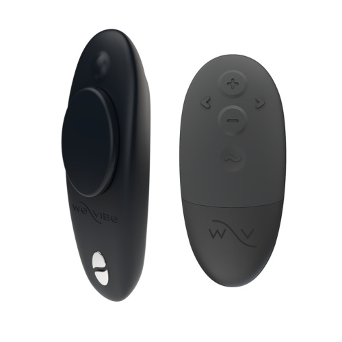Вибратор We-Vibe Moxie+ черный, в комплекте батарейка для пульта фото 2