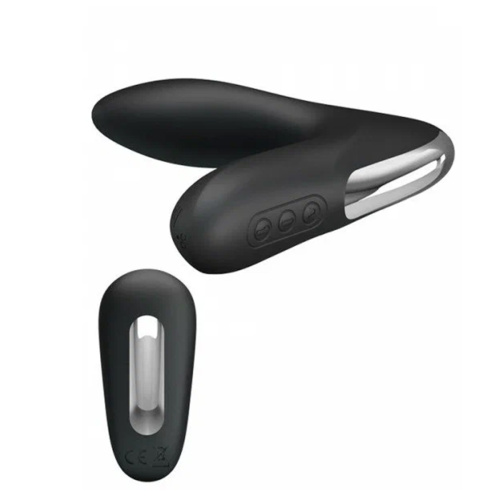 Массажёр простаты расширяющийся, 12 режимов, пульт ДУ, чёрный фото 3