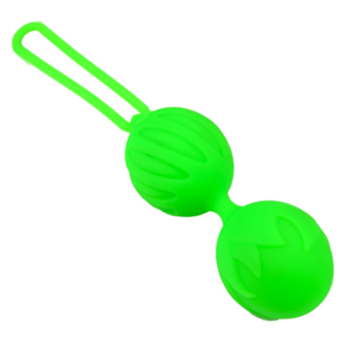 Вагинальные шарики "Geisha Lastic Balls, размер S", зеленые 