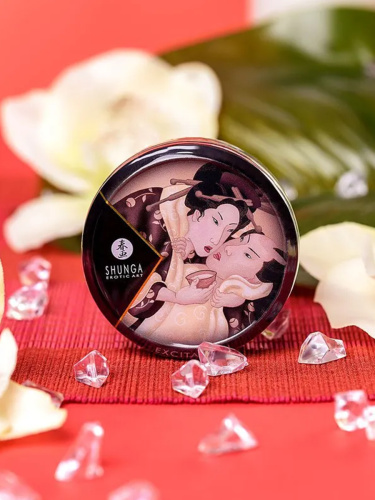 Массажная арома свеча "Excitation. Шоколад" 30мл фото 8