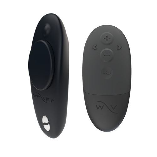 Вибратор We-Vibe Moxie+ черный, в комплекте батарейка для пульта